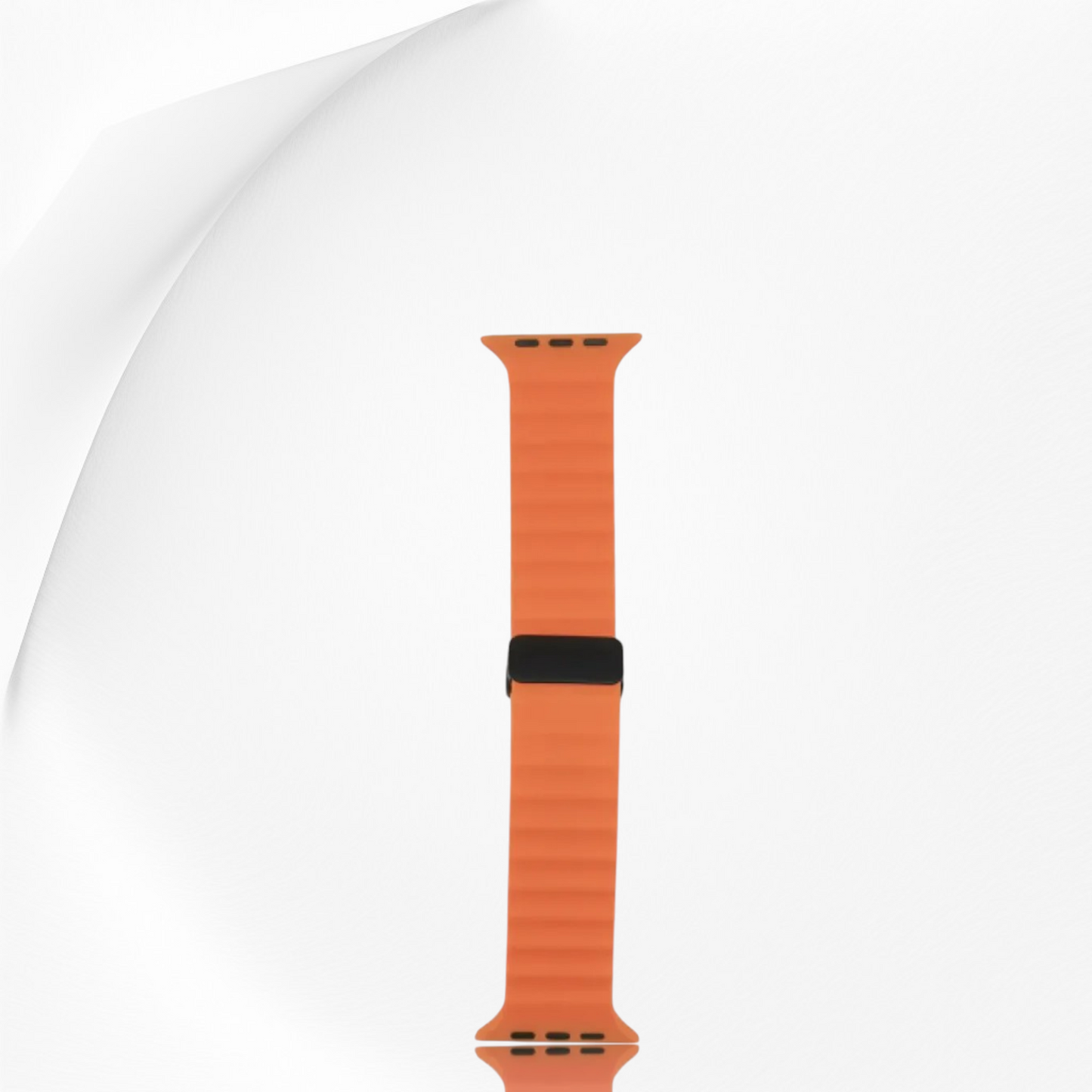 Silicone Strap with Folding Buckle