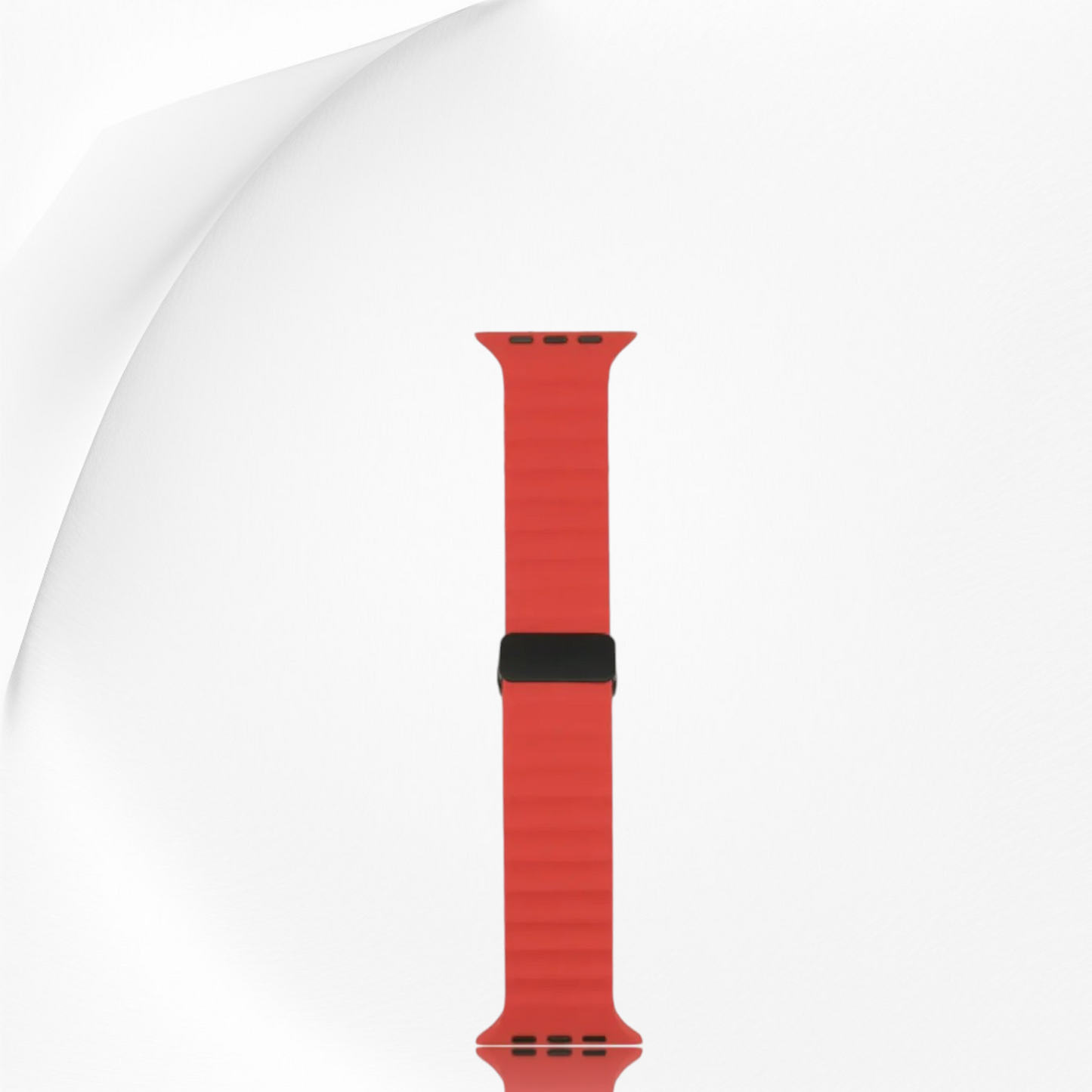 Silicone Strap with Folding Buckle