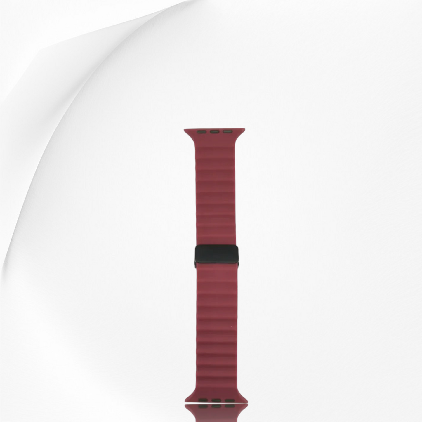 Silicone Strap with Folding Buckle