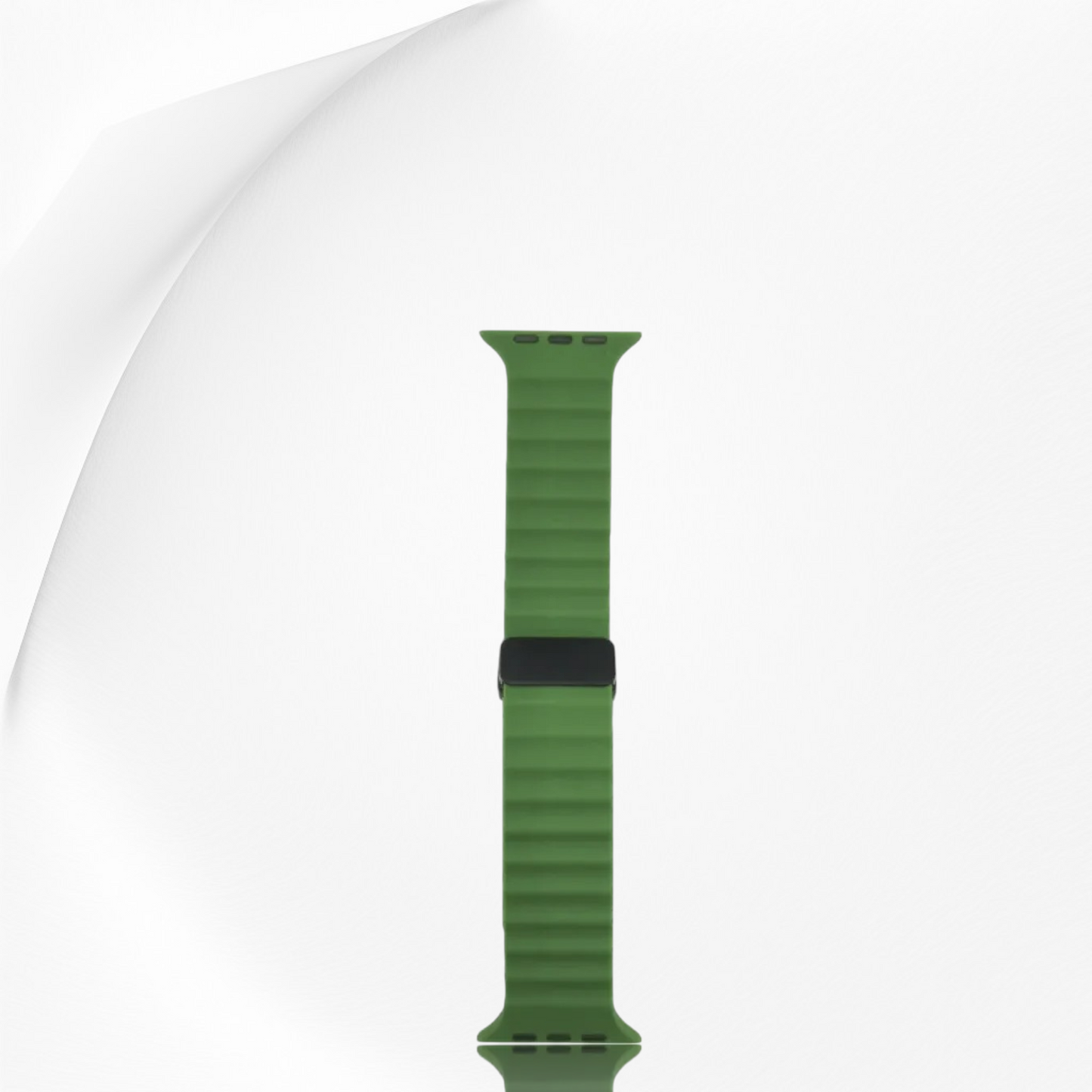 Silicone Strap with Folding Buckle